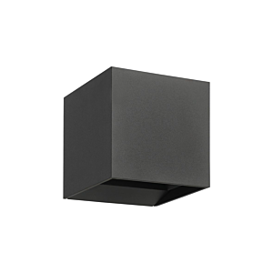 APPLIQUE FONTE D'ALUMINIUM CALPINO 3 IP54 - GRIS FONCÉ Luminaires et éclairages