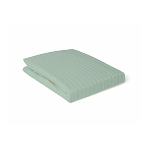 PARURE DE DRAPS RAYÉE SATINÉE - VERT Accessoires