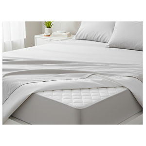 Protège-matelas imperméable matelassé - Blanc