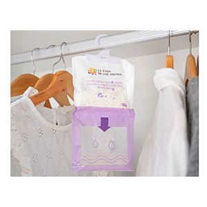 Sachet Absorbant D'humidité Lavande 100g - Blanc