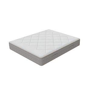 Matelas Richbond R Optimum 90X190Cm - Blanc / Taupe