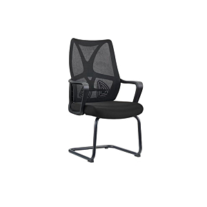 Fauteuil Visiteur Respira Mesh - Noir