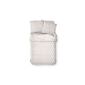 Parure De Lit Imprimé 240x220cm Feuilles SUNSHINE - Beige Parure de lits