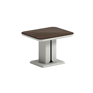Table Café Taskline - Marron / Blanc Tables basses d'accueil