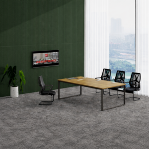 Table De Réunion Start Pro - Noyer/Gris