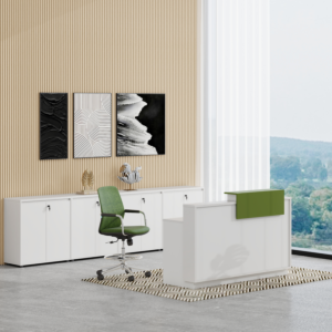 Comptoir Réception Polar Pro - Blanc