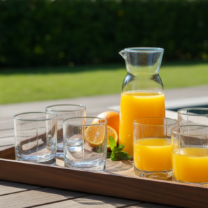 6 Verres À Eau Tango - Blanc