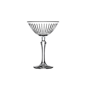 Coupe En Verre Transparent Joy – Blanc Serviteurs