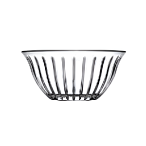 Bol Transparent En Verre Joy – Blanc Serviteurs