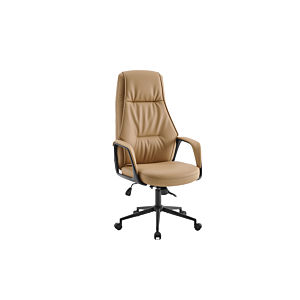 Fauteuil Président Legato Pu - Taupe