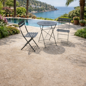 Set Bistro Pliable Baihe 2 Chaises + Table - Gris