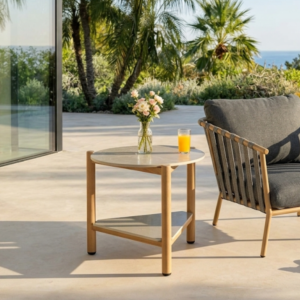 Table Basse Garden Soul Dia 50cm - Gris