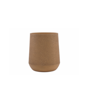 Cache-pot Minimaliste Sable Marron - 26 x 26 x 32 cm