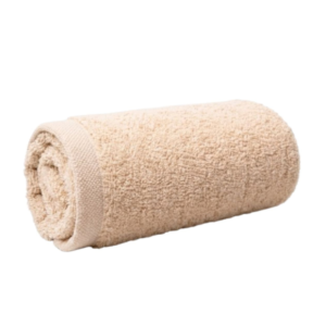 Drap de bain BASIC beige – 100 × 150 cm – 500 g/m² Les Petits Prix