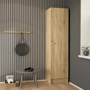 Meuble Multifonctions Focus 1Porte 49,2*47,05*200 - Chêne