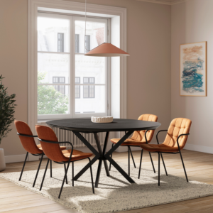 Table a Manger Naira Extensible - Noir