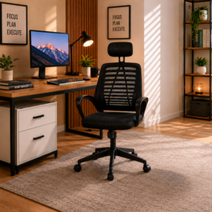 Fauteuil Président Easyseat Mesh - Noir