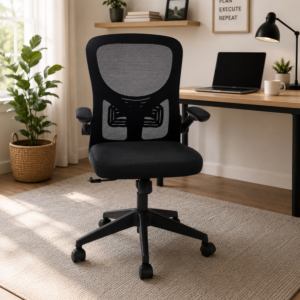 Fauteuil Président Pivot Mesh - Noir