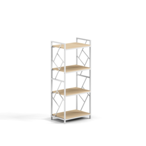 Élément de Rangement Workmate - Chêne/Blanc - 60×40×140 cm