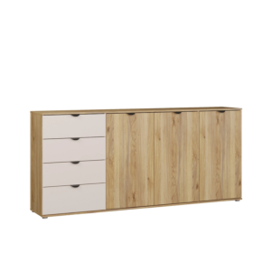 Buffet Sumica 3 Portes + 4 Tiroirs - Chêne Sable Buffet et commandes