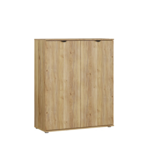 Commode Haute Sumica 2 Portes - Chêne Commodes rangements