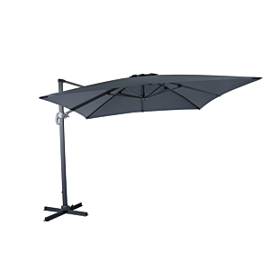 Parasol Déporté Avec Aerateur Sunguard 300Cm - Gris Parasols déportés