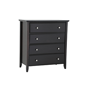 Commode COSTA Avec 4 Tiroirs - Marron