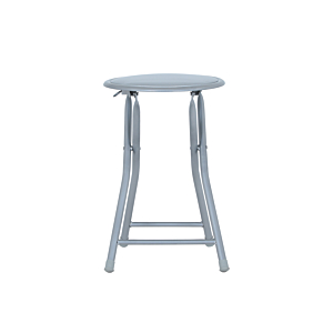 Tabouret Dyn - Argent