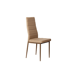 Chaise ZARA PU - Brun Foncé