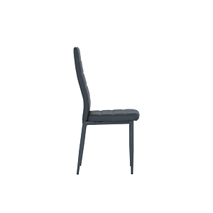 Chaise Zara Pu - Gris