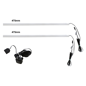 Lumière LED meuble TV LOMBARDO