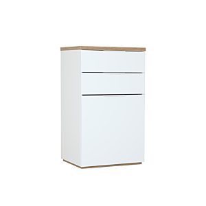 Meuble Multifonction MUNDI 3 tiroirs - Blanc Soldes été vague 2