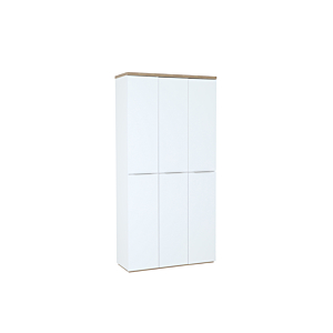 Meuble Multifonction MUNDI 6 portes Blanc