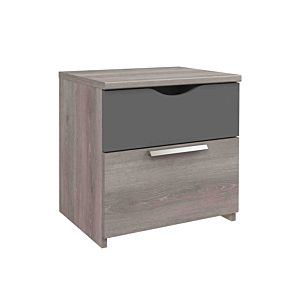 Chevet TEMPO ADO Chêne Gris