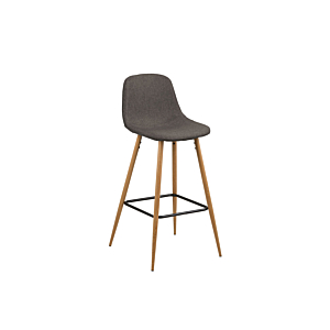 Tabouret Bar WILMA - Gris Foncé