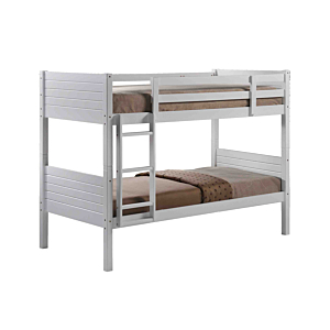 Lit Superposé LALA (90*200 cm) Blanc Chambre enfant