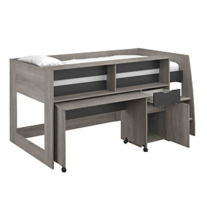 Lit TEMPO ADO Chêne Gris