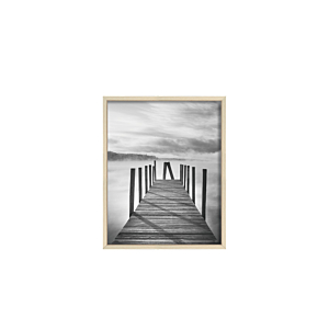 CADRE PHOTO EVASION EN ALUMINIUM 20x25cm - BEIGE Décorations