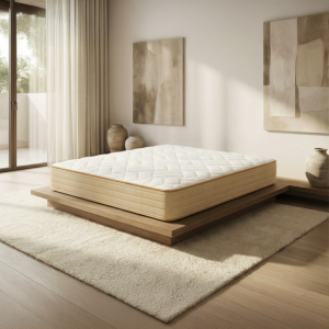 Matelas Kinedorsal Medica Sleep - Beige / Blanc