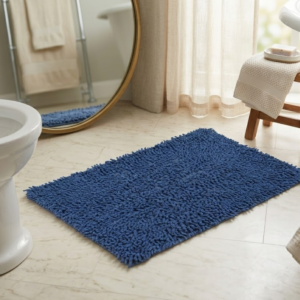 Tapis Salle De Bain Cosy 50*80CM - Bleu