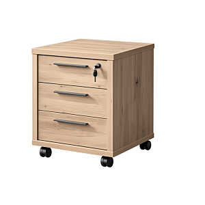 Caisson Disegno Art 3 Tiroirs -Artis/oak Bureau Junior