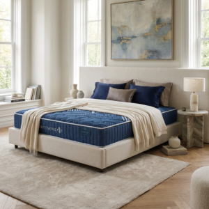 Matelas Doremi Capitaine - Bleu / Noir + Oreiller Gratuit