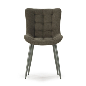 Chaise Rube Vert – Pied Assorti – 48 × 62 × 49,5 / 85 cm