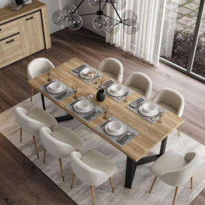 Table à manger Monaco 180 × 90 × 75 cm
