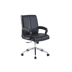 Fauteuil Sénateur Durarest Pu - Noir