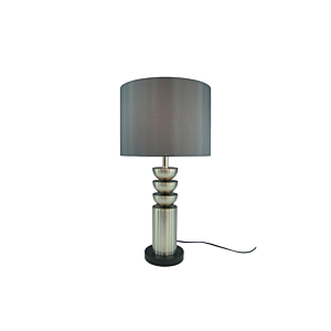 LAMPE DE TABLE EN METAL 28X54cm - Argenté Luminaires et éclairage