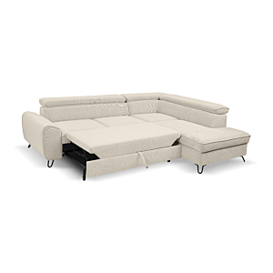 Canapé D'Angle Droit Idylla - Beige