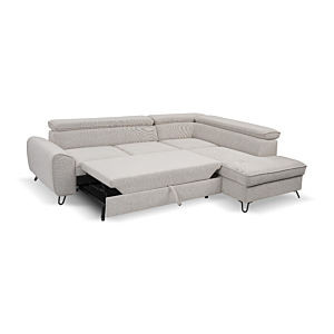 Canapé D'Angle Droit Idylla - Gris