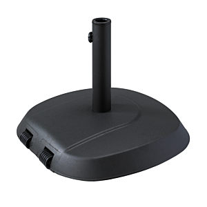 Support Parasol 28Kg À Roulettes HEAVYHOLD - Noir