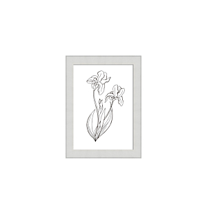 CADRE PHOTO RETRO 13x18cm - BLANC